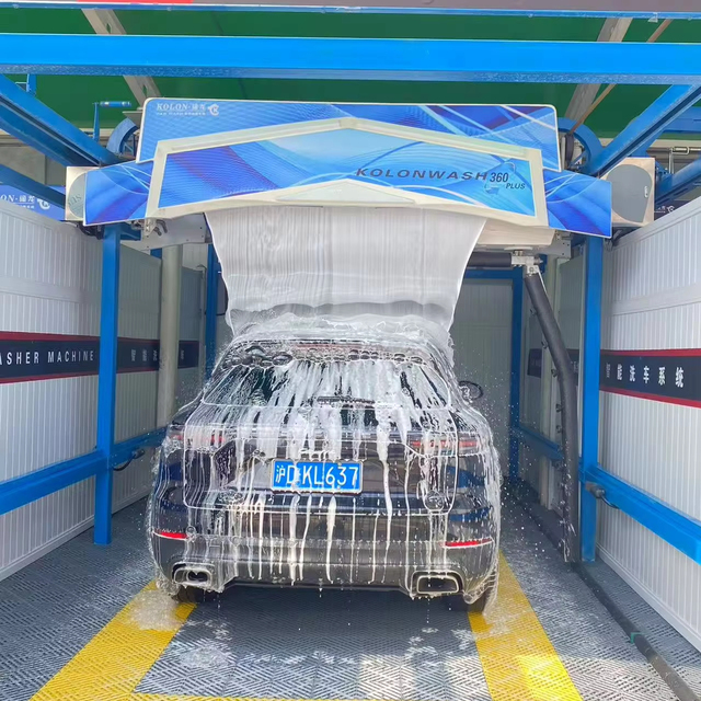 Kolonwash 360 Premium Fully Automatic Car Washing Machine Robot with High Pressure Dryer