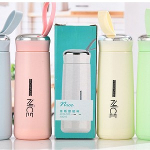 Hot-Selling 400ml Double-Wall Glass <b>Tea</b> Bottle Borosilicate <b>Infuser</b> Tumbler with Filter for Custom Promotional Gift - Product Image 6