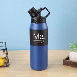 Me& Orange Stainless Steel Vacuum Tumbler Lid Leak-Proof Thermal Insulation 6-12 Hours Portable Minimalist Design for Travel - Product Image 2