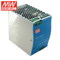 Mean Well NDR-480-24 Simple Sortie Industrielle Din Rail 480W 24V alimentation Actif Intégré Fonction de PFC