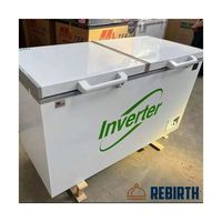 Réfrigérateurs commerciaux Rebirth, congélateurs coffres à 2 portes, congélateurs coffres pour glaces