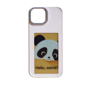 หน้าจอแสดงผลภาพ NFC ไร้สายแบบทำมือกันตกเข้ากันได้กับ iPhone 12-16ซีรีส์ inkplay เคสป้องกันโทรศัพท์แบบกำหนดเอง - Product Image 2