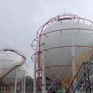 Réservoir sphérique de stockage de GPL de haute qualité Donyue ASME/GB/ISO, installation sur site en vente - Product Image 3