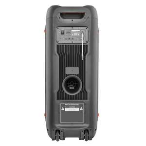Subwoofer <span class=keywords><strong>doble</strong></span> de 8 pulgadas, sistema de sonido portátil para exteriores, alta potencia, 240W, potente altavoz de bocina portátil móvil recargable - Product Image 4