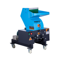 Broyeur de plastique HERRENK 4KW 230F 5HP pour granulés de plastique recyclé, prix pour le recyclage des bouteilles PET et des conteneurs ABS