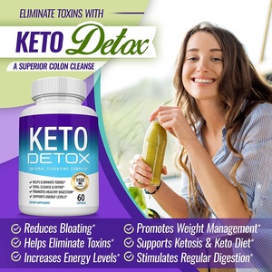 Cápsulas de Desintoxicación Keto, Suplementos Nutricionales para Dropshipping en Shopify, Cápsulas de Cetonas BHB, Pastillas Quemagrasas Keto para Perder Peso, Cápsulas de Desintoxicación - Product Image 4