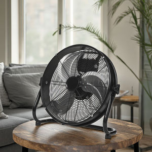 <span class=keywords><strong>พัดลม</strong></span>ระบายความร้อนไฟฟ้าความเร็วสูงขนาด 14 นิ้ว มอเตอร์อะลูมิเนียม/ทองแดง ควบคุมด้วยระบบกลไก ดีไซน์โลหะแบบตั้งพื้น 3 ระดับความเร็ว สำหรับรถบ้าน รถยนต์ และใช้งานกลางแจ้ง - Product Image 4