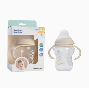 Biberón de Leche para Niños de 260 ml, Caja de Regalo, Biberón de Plástico para Recién Nacidos, Biberón de Alimentación Manos Libres - Product Image 3