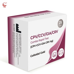Test Rapido 4 in 1 per Diarrea Canina, Kit Veterinario CPV CCV <span class=keywords><strong>Giardia</strong></span> CRV, Pannello Fecale per Parvovirus, Coronavirus e Rotavirus, Risultato in 10 Minuti - Product Image 2