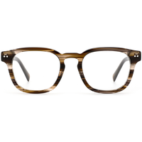 Monture de lunettes rectangulaires rétro Elan Optical YB6606 en acétate unisexe, vente chaude, écologique, directement de l'usine