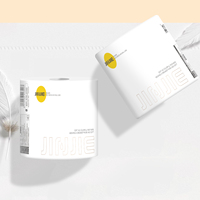 Rouleau de papier toilette écologique jetable en pâte de bois vierge, à âme creuse et douce, pour hôtels et bureaux – Approvisionnement direct usine