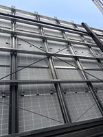 Structure de support de carport solaire photovoltaïque en aluminium galvanisé personnalisée de haute qualité, marque Jingshuo, modèle Carport16 OEM Wind