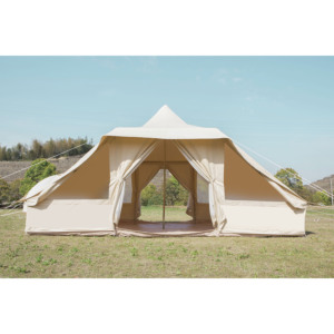 <span class=keywords><strong>Tente</strong></span> cloche touareg en toile imperméable 10 personnes <span class=keywords><strong>Tente</strong></span>-camping Luxe Tentes de safari familiales en plein air Fabricant - Product Image 4