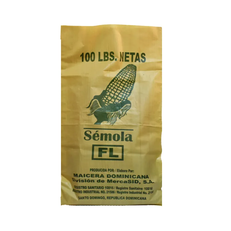 Bolsa de ensilaje de maíz de bajo coste, polipropileno, 10kg, 50kg, bolsa de semillas de maíz