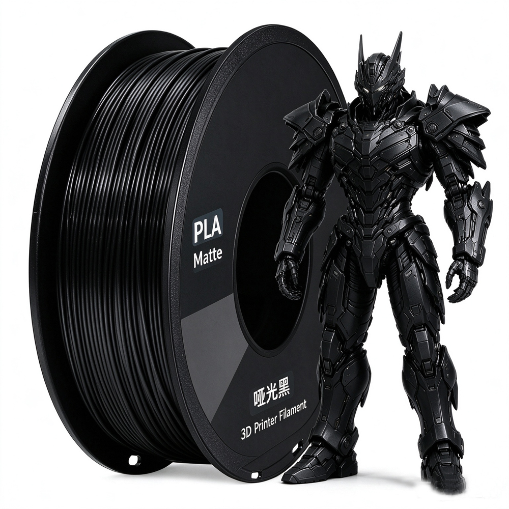 HAOXI 3D MATTE PLA Filament Matte Finish Hide Layer Line for Art Deco Project Factory OEM Stock Fast Shipping · image 2