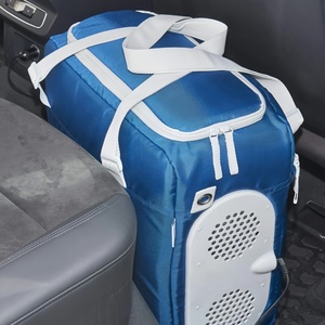 Portable 12V DC Thermoelectric Cool Bags for Food USB--batteryFoldable/movable <b>Cooling</b> Soft Bag - Product Image 4