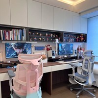 Bureau d'ordinateur YUBAI en MDF écologique et durable avec tiroirs de rangement, design multifonctionnel, surface en PVC, vente directe d'usine pour la maison