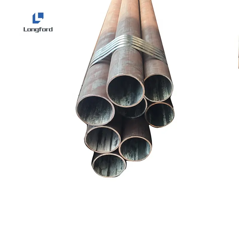 Tubo de serra de tubo de aço sem costura, de alta precisão, a283 a153 a53 a106 graus. a a179 graus. c a214 graus. c a192 a116, aço honrado, carbono