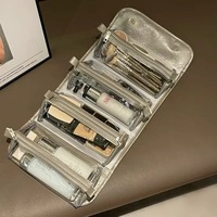 Nouvelle Trousse de Maquillage Détachable et Pliable, Sac de Rangement Grande Capacité Transfrontalier, Sac de Voyage Portable Quatre-en-Un pour Femme