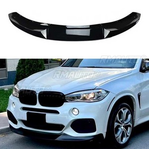For BMW X5 F15 M Sport 2014-2018 Car Front Bumper Lip Spoiler Diffuser Splitters Body Kit Aprons Cover Guard Trim Black - Product Image 1
