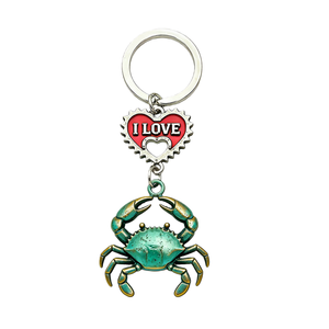 Conception et personnalisation gratuites de porte-clés en métal, souvenirs d'aquarium, plus de <span class=keywords><strong>15</strong></span> ans d'expérience en vente en gros d'usine, cadeaux avec logo 2D/3D - Product Image 1