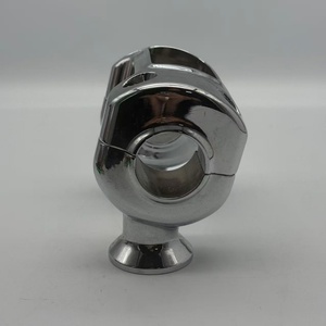 Risers Modificados de Aleación de Aluminio Cromado CNC de 1.25 Pulgadas de Alta Calidad para M8 Softail Breakout Street Bob - Product Image 2