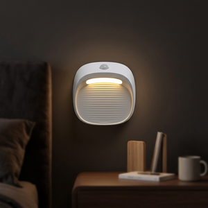 โคมไฟติดผนัง LED แบบเหนี่ยวนำแม่เหล็ก MinimalistOEM ปี 2026 พร้อมเซ็นเซอร์ตรวจจับความเคลื่อนไหวอัตโนมัติ ประหยัดพลังงานหลายรูปแบบ สำหรับห้องนอน - Product Image 1