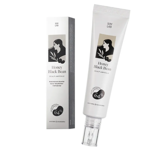 Tinh chất dưỡng da đầu đậu đen mật ong hữu cơ [SOY LAB] với tác dụng làm dịu và nuôi dưỡng, giúp tóc mềm mượt, tươi mát. - Product Image 1