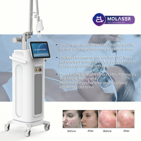 Appareil laser fractionnel au CO2 pour la beauté, modèle 3-en-1, laser CO2 fractionnel hybride entièrement ablatif, laser fractionnel anti-rides