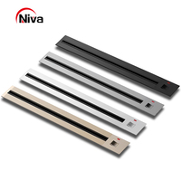 Prise de courant en aluminium avec interrupteur Prise de courant mobile pour cuisine bureau 60cm sans adaptateur