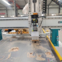 Routeur CNC 8 axes pour sculpture sur bois TJ-1325, broche simple, commande NC Studio, haute rigidité, moteur et boîte de vitesses, machine de découpe pour le travail du bois