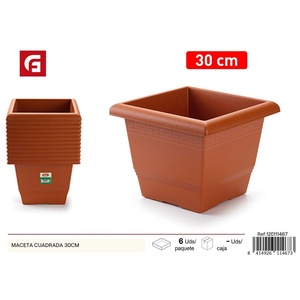 Vaso quadrato 30 cm-decorazione del giardino