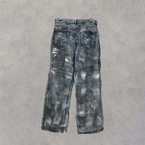 Jeans Rotos Desgastados Retro de Moda para Hombre, Estilo Y2K Millennium, Ropa Urbana, Jeans Versátiles de Moda - Product Image 2