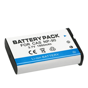 Batterie lithium-ion rechargeable 3,7 V 1950 mAh blanche NP90 NP 90 NP-90 CNP-90 pour Casi <span class=keywords><strong>Exilim</strong></span> Ex-M1 Ex-M2 Ex-S1 Ex-S2 Ex-S3 - Product Image 3