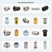 Vis mécaniques usinées CNC de qualité supérieure avec finition rainurée, embossée et laminée, à verrouillage hexagonal personnalisé, à bride dentée ou à écrous moletés
