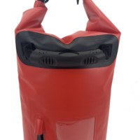 Lona de PVC 500D con logotipo personalizado, bolsa impermeable para barranquismo, surf flotante a la deriva, bolsa seca en el océano