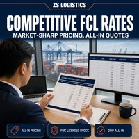 Transit maritime FCL et LCL porte-à-porte DDP, agent logistique, dédouanement de la Chine vers les États-Unis, ligne express