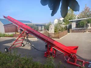 Cinta transportadora de descarga de <span class=keywords><strong>leña</strong></span> con correa de 300mm de ancho con motor de 6.5HP - Product Image 6