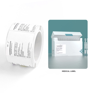Tùy chỉnh in ấn vinyl dán dính không thấm nước PVC nhãn biểu tượng tùy chỉnh bệnh viện sản phẩm thuốc dược chai nhãn dán - Product Image 4