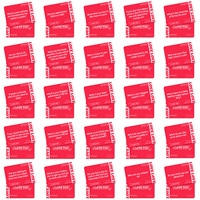 50pcs couple carte interactive couple carte de jeu de bureau dialogue interactif version anglaise carte de jeu personnalisation