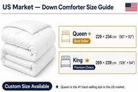 Couette matelassée en duvet de canard blanc 50% pour l'été, avec compartiments, en coton, anti-déchirure, écologique, respirante, très chaude, vente en gros