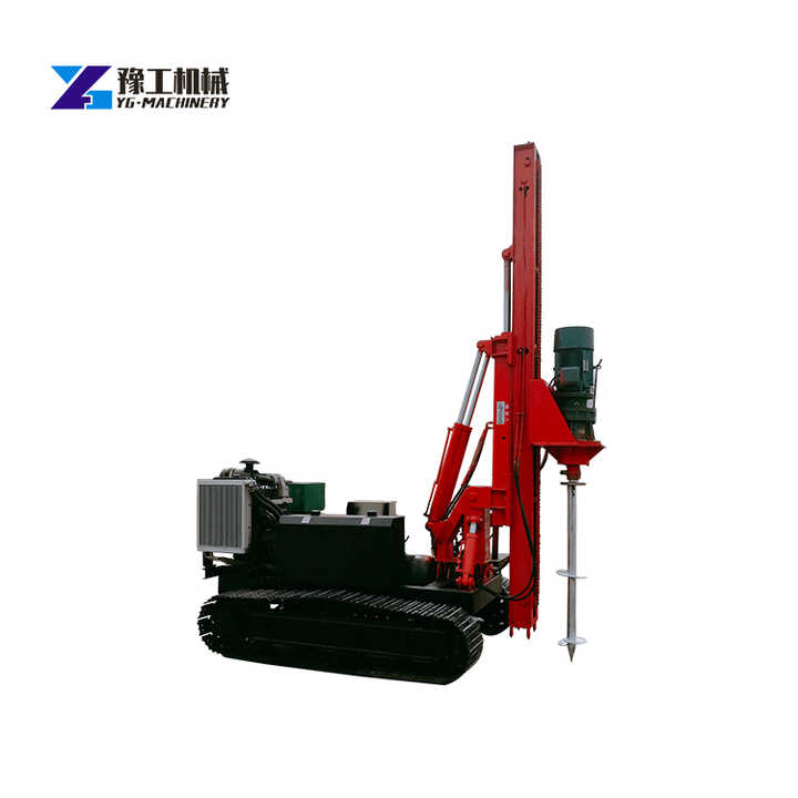 Crawler Pile Driver Hydraulic Piling Rig Small Hydraulic Pile Driver ...