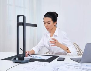 <span class=keywords><strong>Scanner</strong></span> de documents CZUR Aura Pro Book, capture A3/A4, auto-affichage, correction d'inclinaison, alimenté par l'IA, pliable, portable, USB, compatible Windows et Mac <span class=keywords><strong>OS</strong></span> - Product Image 2