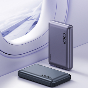 Batería Externa Magnética Toocki <span class=keywords><strong>de</strong></span> 10000 mAh con Pantalla LED, Aprobada por Aerolíneas, para Huawei, Samsung y Xiaomi - Product Image 1
