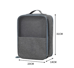 Sac de voyage personnalisé en tissu Oxford imperméable, sac de sport durable, sac de transport portable pour chaussures et bagages de voyage - Product Image 2