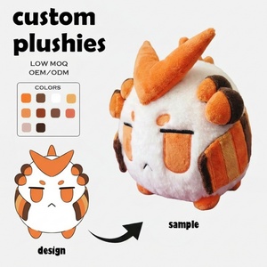 Peluches personnalisées avec logo, fabricant de jouets en peluche, peluche Jackalope <span class=keywords><strong>marron</strong></span> personnalisée avec <span class=keywords><strong>gilet</strong></span> tricoté, poupée en peluche. - Product Image 6