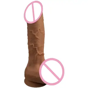 Silicone morbido per adulti enormi giocattoli sessuali Dildo femminile G-spot stimolazione vaginale masturbazione pene di grandi dimensioni per le donne