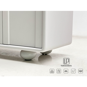 Small Storage Solid Wood <b>White</b> Shoe Cabinet Furniture Rectangle Console Cabinet for Hotel Apartment Living Room <b>White</b> Shoe Cabin - Product Image 4