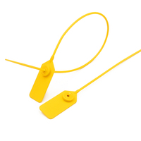 Sceau d'étiquette de sécurité en plastique numéroté de sécurité étanche à tirer jetable PN-PS2104 pour serrure de conteneur