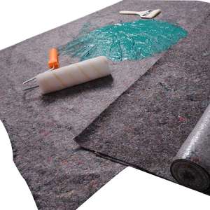 Protection de sol rembourrée recyclé polyester <span class=keywords><strong>feutre</strong></span> anti-dérapant <span class=keywords><strong>peinture</strong></span> <span class=keywords><strong>feutre</strong></span> tapis abdeckvlies malervlies - Product Image 4